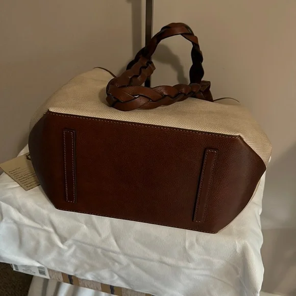 Brighton Cirrus Winged Tote - NWT & Registration Card - Picture 6 of 13